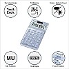 Casio JW-200SC-BU Premium & Stylish Calculator (Light Blue)