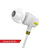 boAt Nirvaanaa Bliss Ceramic In-Ear earphone with Mic (Glazy White)