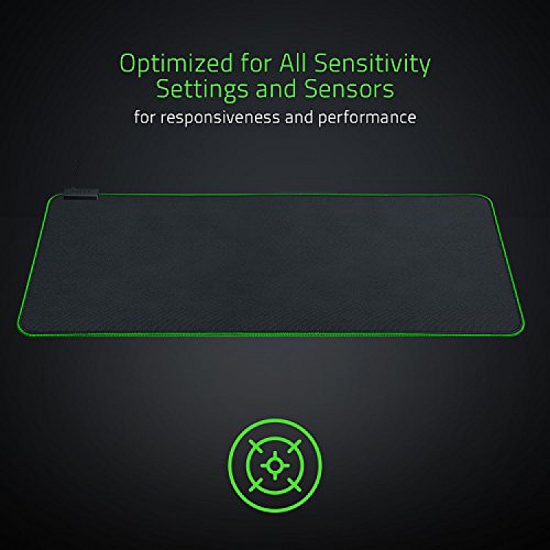 Razer Goliathus Extended Chroma Micro-Textured Cloth Surface Soft Extended Gaming Mouse Mat