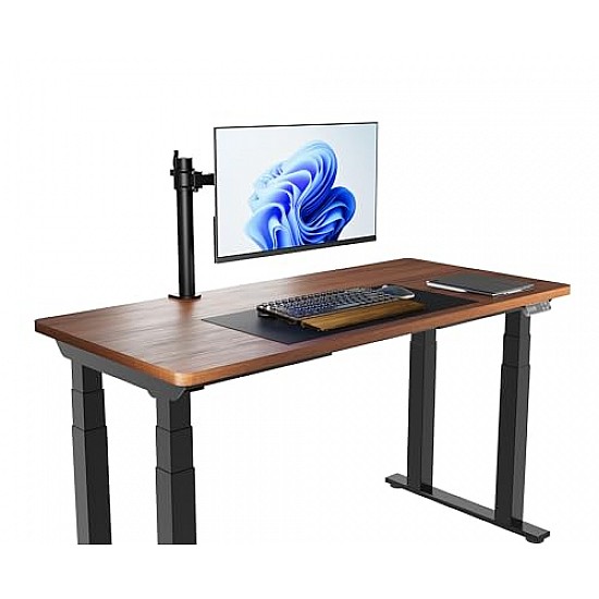 AmazonBasics Monitor Stand, Height Adjustable Arm Mount- Steel