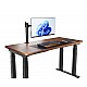 AmazonBasics Monitor Stand, Height Adjustable Arm Mount- Steel