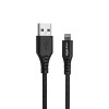 AmazonBasics USB A to Lightning PVC Molded Nylon MFi Certified Charging Cable (Black, 1.2 meter)