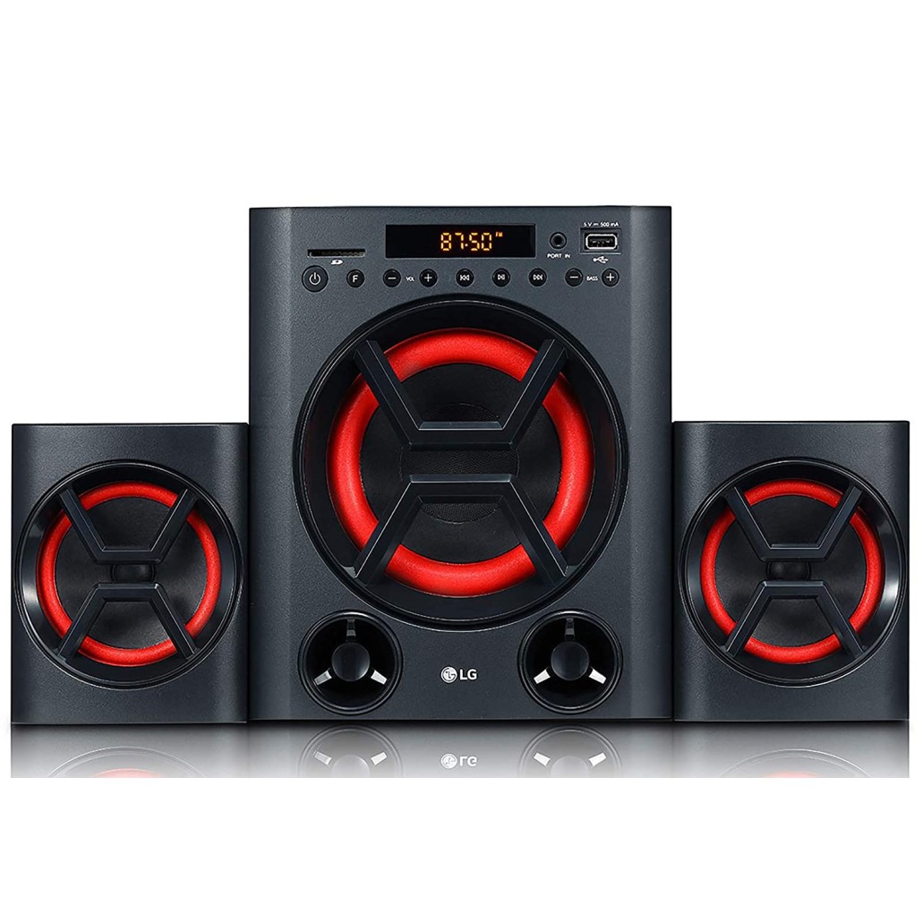 Lg Xboom Lk72b Bass Blast Plus Usb Fm Radio 40 W Bluetooth Speaker Aux In Sd Card Black