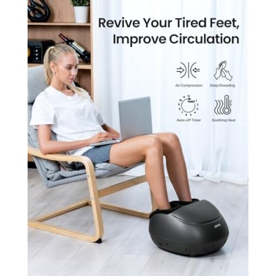 RENPHO Foot Massager Corded Electric Machine with Heat RENPHO Foot Massager Corded Electric Machine with Heat