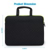 Tizum Laptop-Bag Sleeve Case Cover for 15/15.6-Inch Laptop (Black) Tizum Laptop-Bag Sleeve Case Cover for 15/15.6-Inch Laptop (Black)