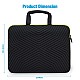 Tizum Laptop-Bag Sleeve Case Cover for 15/15.6-Inch Laptop (Black)