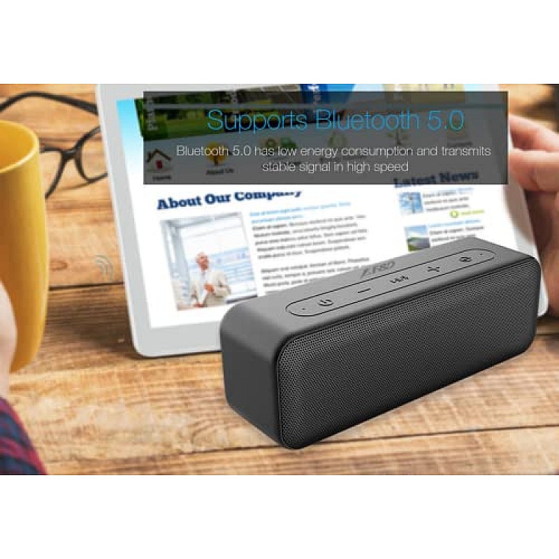 F&D W26 Portable Wireless Bluetooth BT Speaker- Black