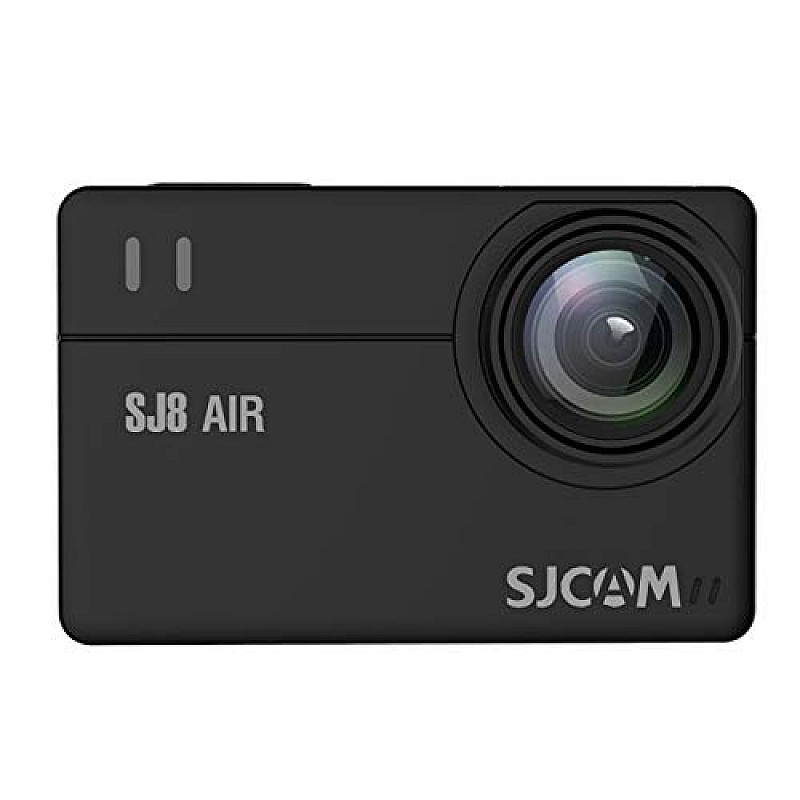 SJCAM SJ8 Air 14 MP 1296P 30fps 5.84 cm (2.3") UHD Touch Screen Action Camera External Mic Support Type C Port Dual Microphone (Black)