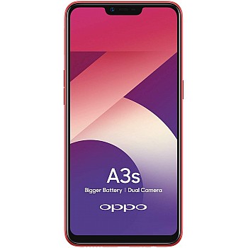 Oppo A3s Red, 3 GB RAM  32 GB  Storage Refurbished