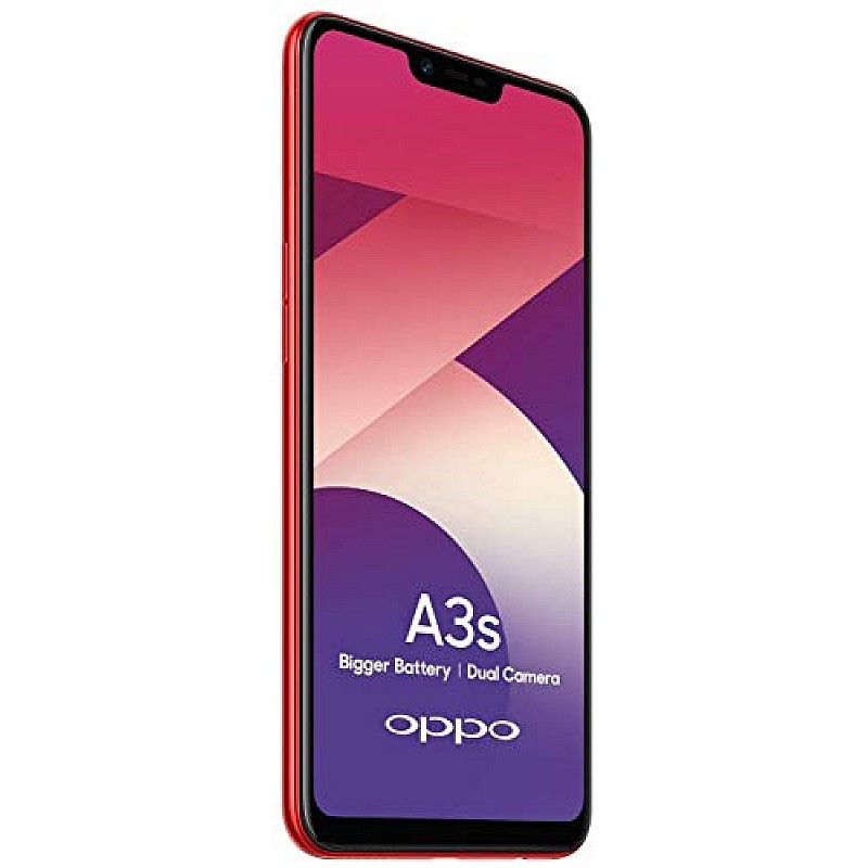 Oppo A3s Red, 3 GB RAM  32 GB  Storage Refurbished