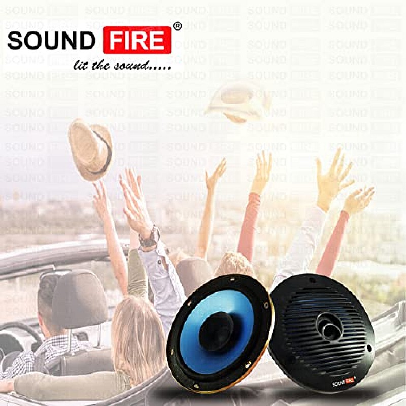 SOUND FIRE Performance Series SF-525 Dual 250W Co-Axial Car Door Speakers