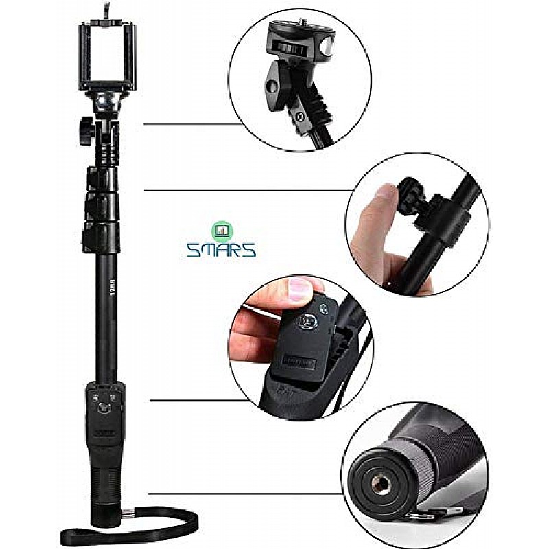 AIRTREE  Monopods & Selfie Sticks (YT-1288 Professional Monopod Selfie Stick with Bluetooth Shutter)