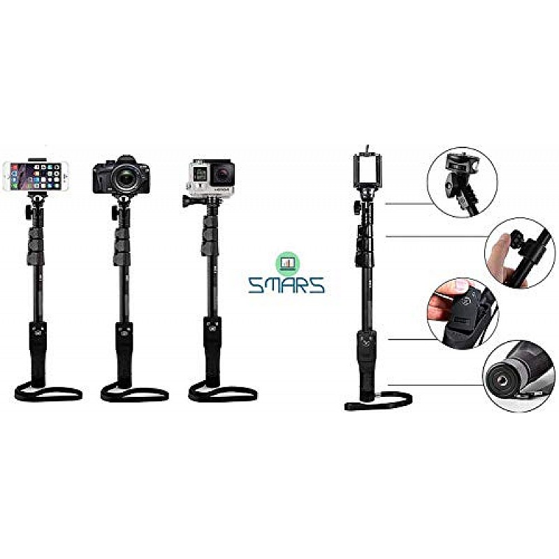 AIRTREE  Monopods & Selfie Sticks (YT-1288 Professional Monopod Selfie Stick with Bluetooth Shutter)