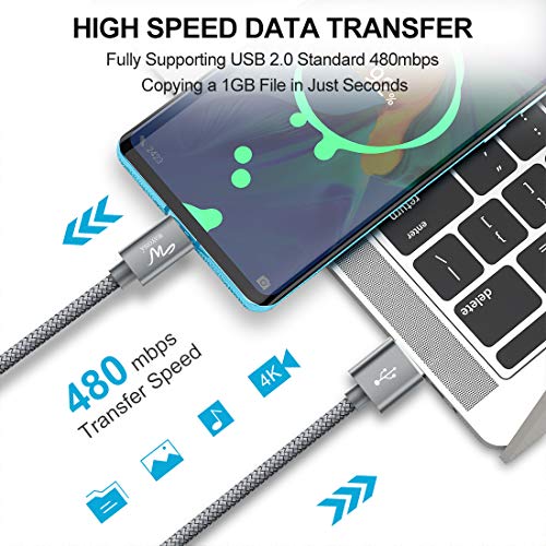Wayona USB Type C 65W Fast Charger Cable Fast Charging USB C Data Cable Compatible for Samsung Galaxy (3 FT Pack of 1, Grey) Wayona USB Type C 65W Fast Charger Cable Fast Charging USB C Data Cable Compatible for Samsung Galaxy (3 FT Pack of 1, Grey)
