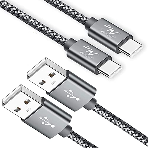 Wayona USB Type C 65W Fast Charger Cable Fast Charging USB C Data Cable Compatible for Samsung Galaxy (3 FT Pack of 1, Grey) Wayona USB Type C 65W Fast Charger Cable Fast Charging USB C Data Cable Compatible for Samsung Galaxy (3 FT Pack of 1, Grey)