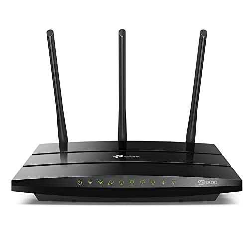 TP-Link Archer C1200 Dual Band Gigabit Wireless Cable Router, Wi-Fi Speed Up to 867 Mbps 2.4 GHz (Black) TP-Link Archer C1200 Dual Band Gigabit Wireless Cable Router, Wi-Fi Speed Up to 867 Mbps 2.4 GHz (Black)