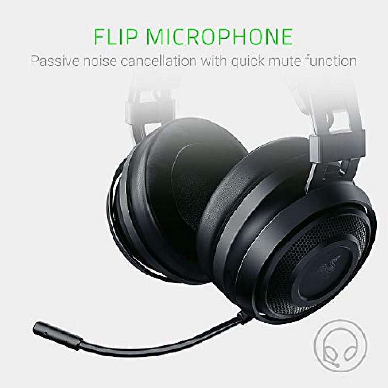 Razer Nari Essential 7.1 Surround Sound Wireless Gaming Headset - RZ04-02690100-R3M1