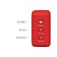 Carvaan Saregama Mini Hindi 2.0- Music Player with Bluetooth/FM/AM/AUX (Sunset Red)