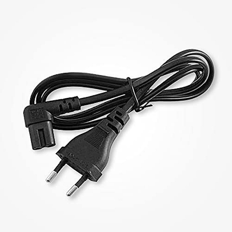 LS LAPSTER Quality Assured Generic Power Cable Cord (NOT for Trimmer) 2 Pin Laptop Adapter and Tape Recorder 1.5m