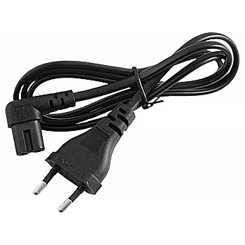 LS LAPSTER Quality Assured Generic Power Cable Cord (NOT for Trimmer) 2 Pin Laptop Adapter and Tape Recorder 1.5m