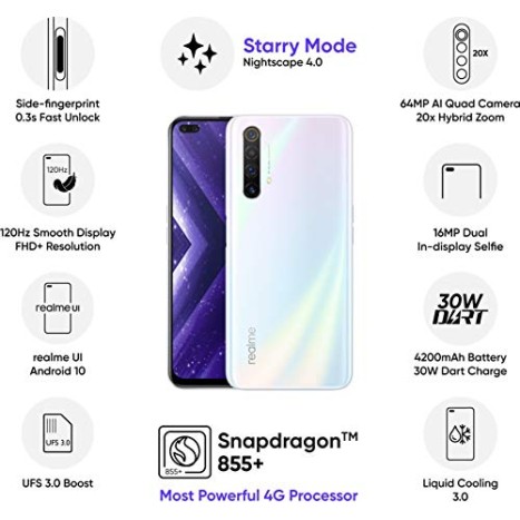 Realme X3 (Arctic White 6GB RAM 128GB Refurbished