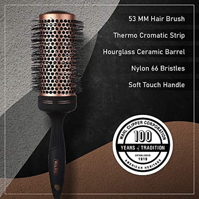 Wahl Thermal Brush, Copper Barrel, 53 MM Hair Brush