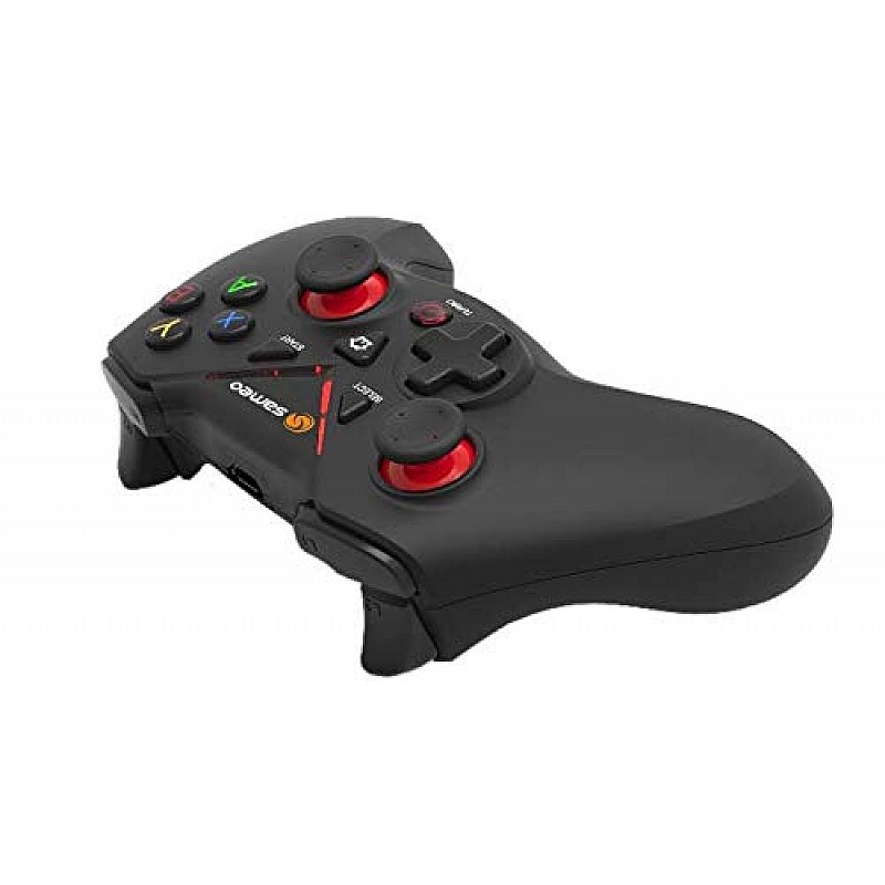 sameo SG17 2.4G 32 Bit Wireless Gaming Controller Dual Vibration and Auto Fire functions 3D Gamepad for Xbox Series Black