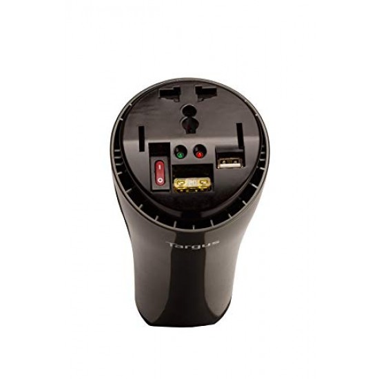 Targus APV018AP 200W AC Automotive Power Inverter with USB Fast Charging Port