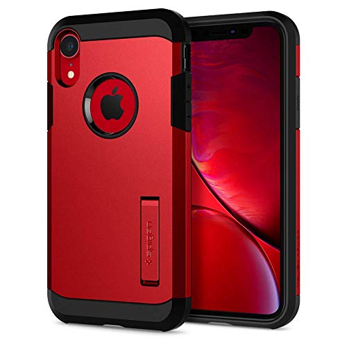 Spigen Tough Armor Back Cover Case for iPhone XR (TPU + Poly Carbonate | Red) Spigen Tough Armor Back Cover Case for iPhone XR (TPU + Poly Carbonate | Red)