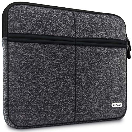 AirCase Premium Laptop Bag with 6 Pockets fits Upto 13.3 Laptop MacBook, Charcoal Black AirCase Premium Laptop Bag with 6 Pockets fits Upto 13.3 Laptop MacBook, Charcoal Black