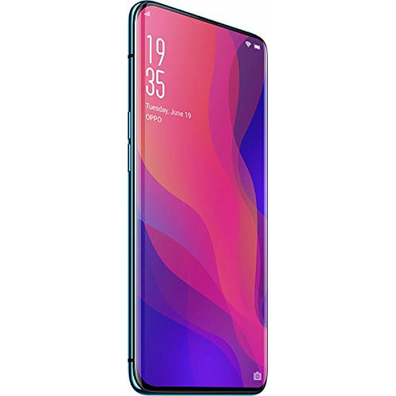 OPPO Find X (Glacier Blue, 8GB RAM, 256GB Storage) Refurbished