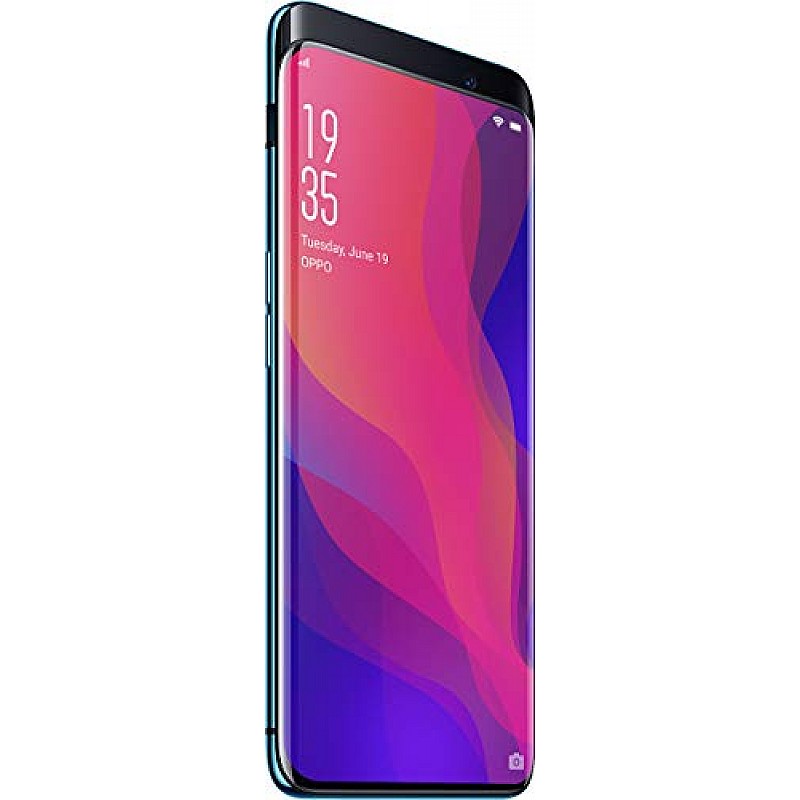 OPPO Find X (Glacier Blue, 8GB RAM, 256GB Storage) Refurbished