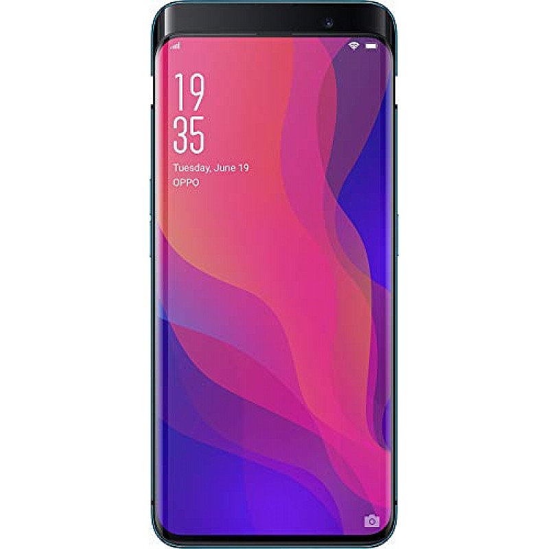 OPPO Find X (Glacier Blue, 8GB RAM, 256GB Storage) Refurbished