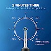 Oral B Vitality 100 Black Criss Cross Electric Rechargeable Toothbrush for adults Powered by Braun