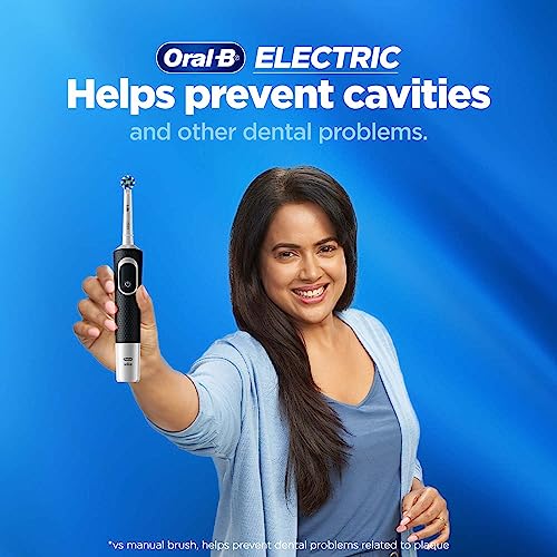 Oral B Vitality 100 Black Criss Cross Electric Rechargeable Toothbrush for adults Powered by Braun Oral B Vitality 100 Black Criss Cross Electric Rechargeable Toothbrush for adults Powered by Braun