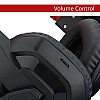 Redragon ARES H120 Gaming Headset with Microphone for PC, Wired Over Ear PC Gaming Headphone