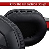 Redragon ARES H120 Gaming Headset with Microphone for PC, Wired Over Ear PC Gaming Headphone