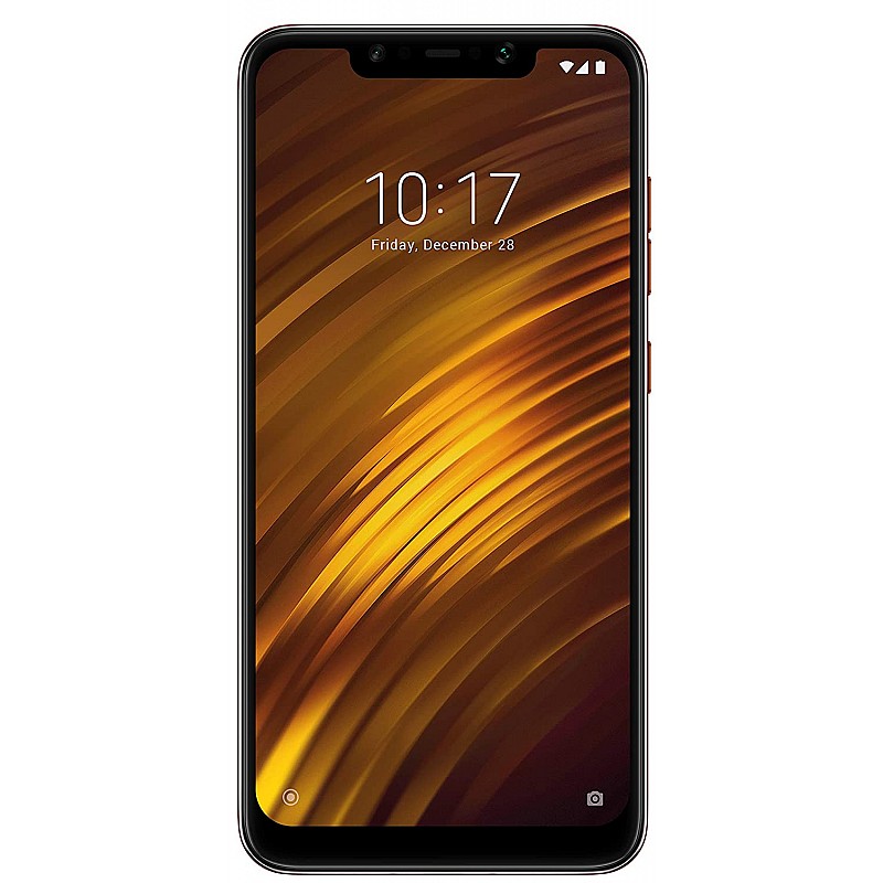 Poco F1 by Xiaomi (Rosso Red, 6GB RAM, SD 845, 128GB Storage) Refurbished