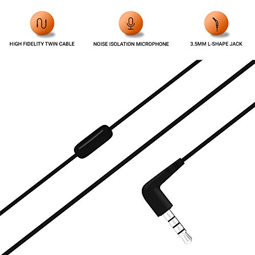 JBL C50HI Wired in Ear Headphones with Mic Lightweight & Comfortable fit Black JBL C50HI Wired in Ear Headphones with Mic Lightweight & Comfortable fit Black
