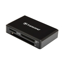 Transcend ‎ TS-RDF9K2 UHS-II USB 3.1 Gen 1 High-Speed Performance of SDXC/SDHC UHS-II Memory Cards Multi Card Reader USB Type-A, Black