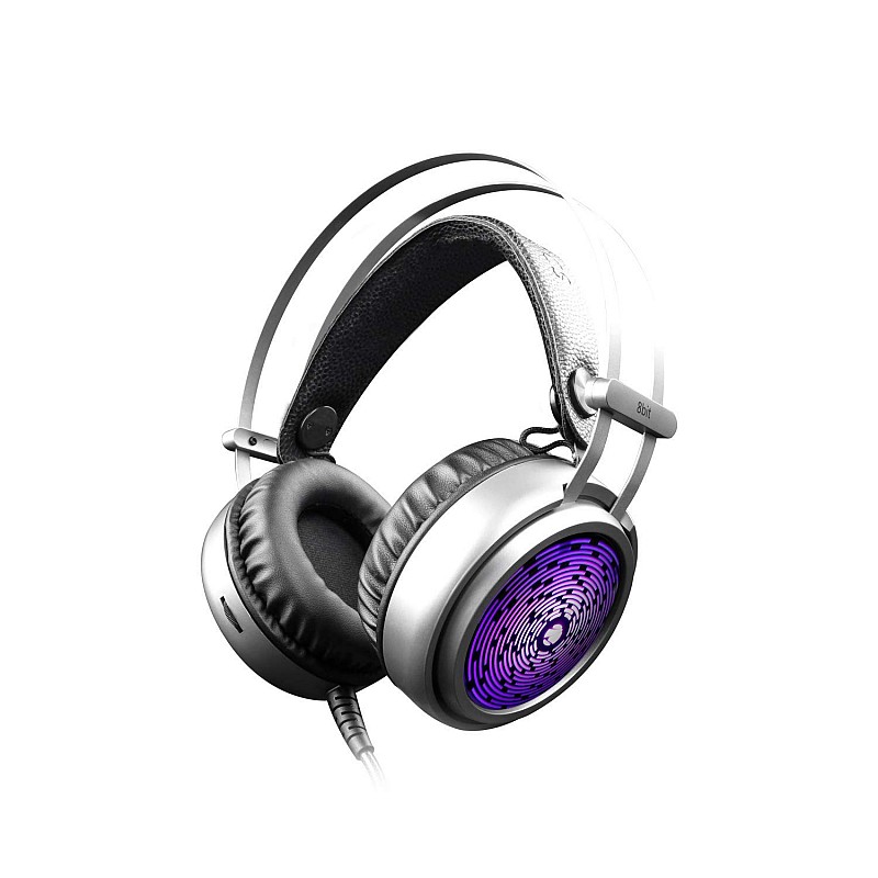 ZEBRONICS Zeb-8 BIT Premium Gaming Headphones with 50mm Drivers, Gaming Grade inbuilt mic