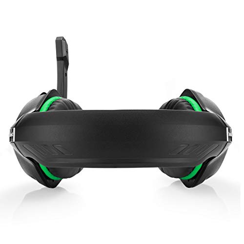Cosmic Byte GS410 Wired Over-Ear Headphones with mic and for PS5, PS4, Xbox One, Laptop, PC (Black/Green) Cosmic Byte GS410 Wired Over-Ear Headphones with mic and for PS5, PS4, Xbox One, Laptop, PC (Black/Green)