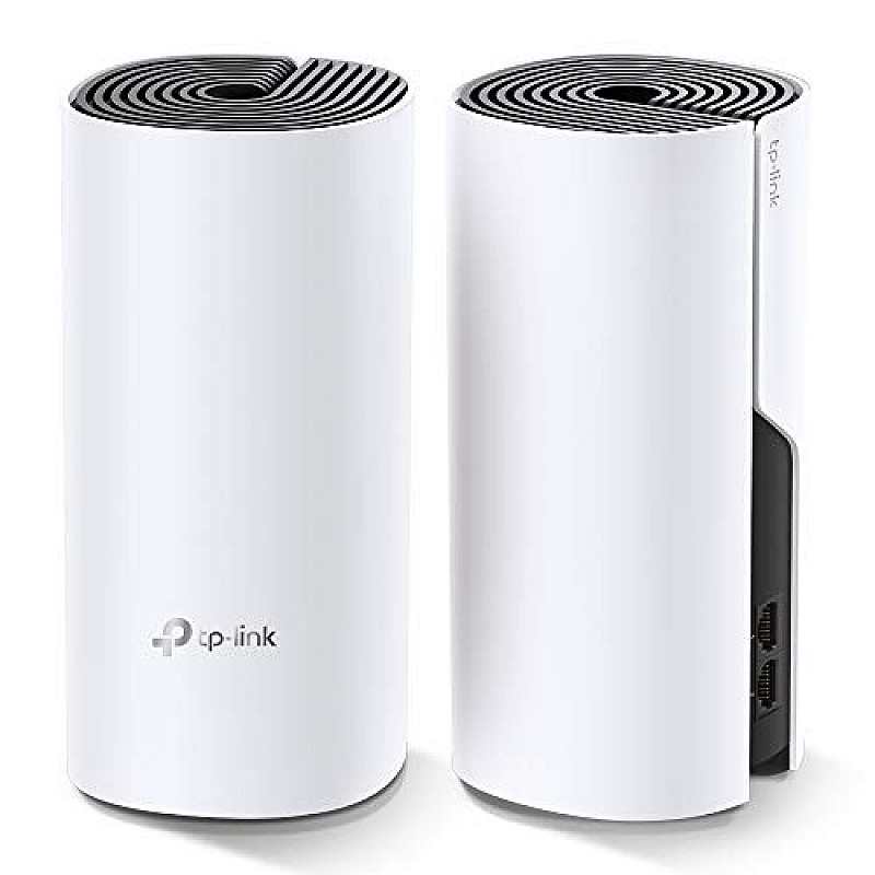 TP-Link Deco M4 Dual Band Whole Home Mesh Wi-Fi System AC1200 Mbps Work Pack of 2 White