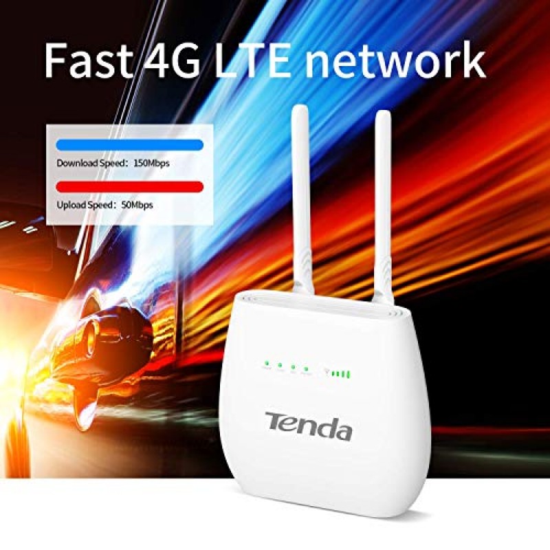 Tenda 3G/4G N300 Wi-Fi Router (4G680) Tenda 3G/4G N300 Wi-Fi Router (4G680)