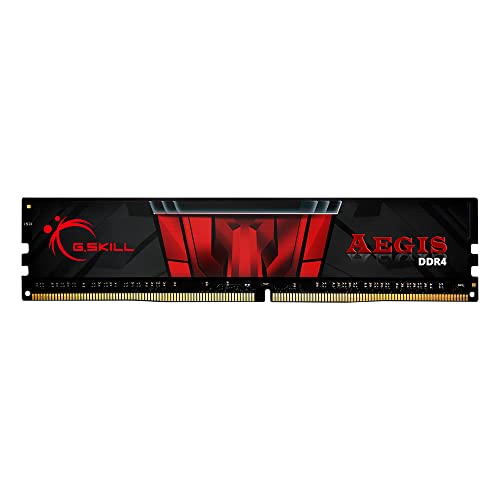 G.SKILL Aegis 16GB (116GB) 2666 MHz DDR4 Desktop Memory RAM - F4-2666C19S-16GIS Black G.SKILL Aegis 16GB (116GB) 2666 MHz DDR4 Desktop Memory RAM - F4-2666C19S-16GIS Black