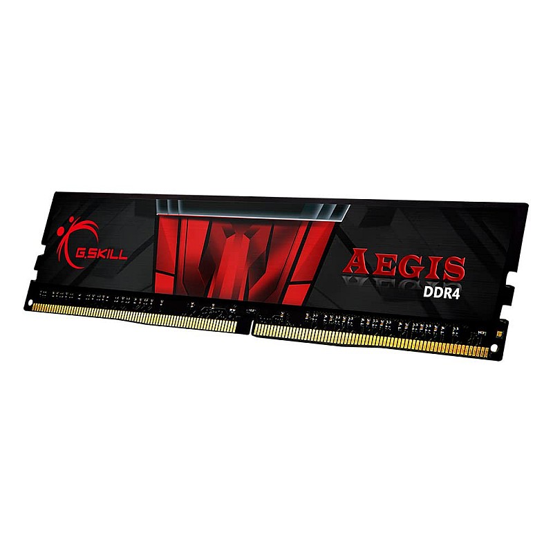 G.SKILL Aegis 16GB (1 * 16GB) 2666 MHz DDR4 Desktop Memory RAM - F4-2666C19S-16GIS Black