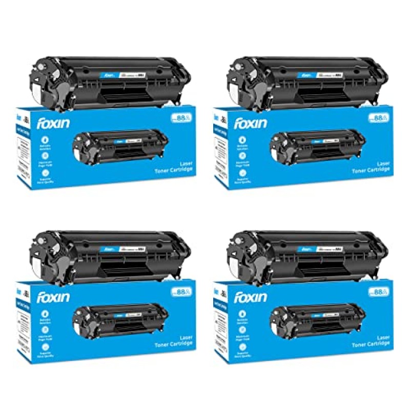 Foxin FTC 12A Laser Printer Cartridge Compatible 12A Cartridge / Black