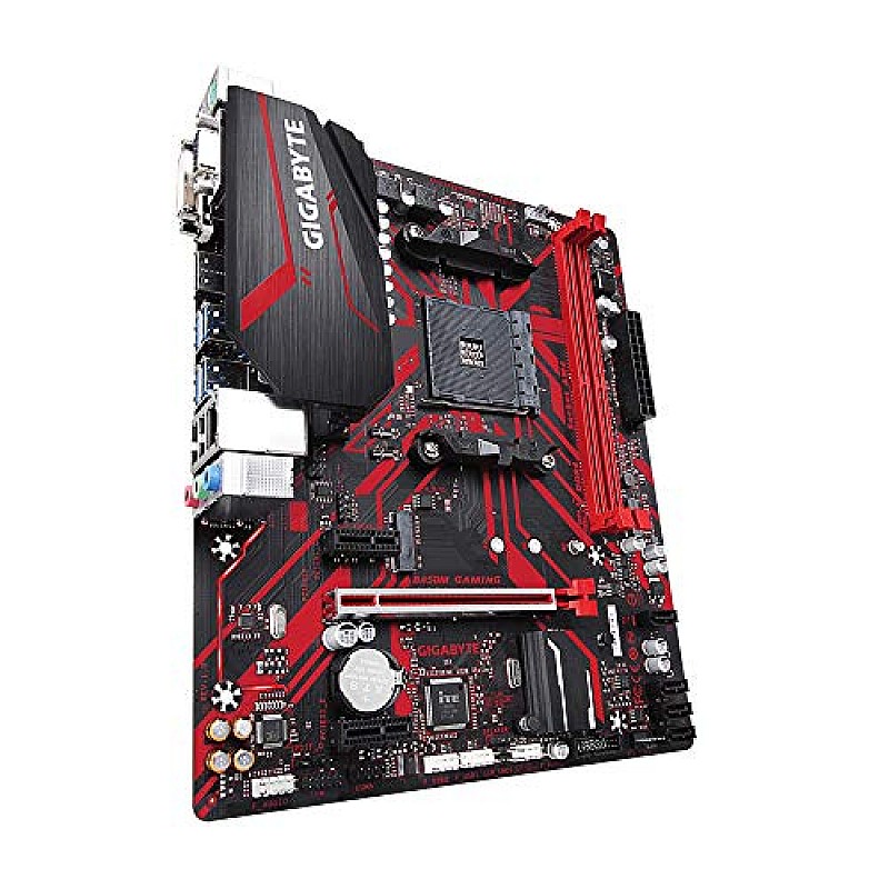 GIGABYTE B450M Micro ATX Gaming Motherboard with Hybrid Digital PWM, 7-Colors RGB LED Strips Support, DDR4