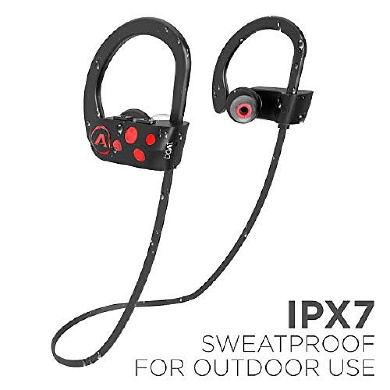 boAt Rockerz 261 in Ear Wireless Earphones with mic(Raging Red)