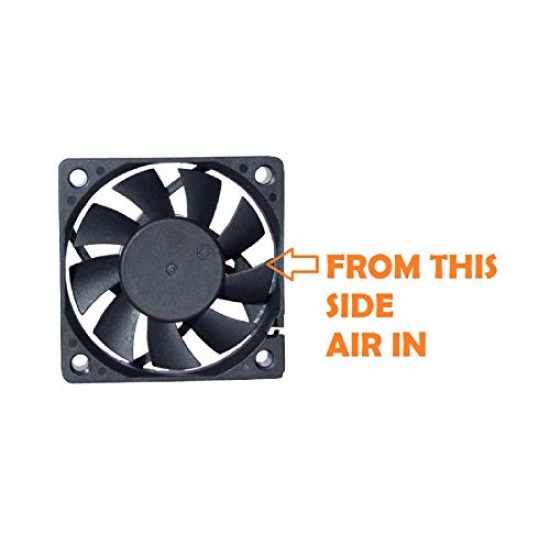 MAA-KU DC6015 Small Axial Case Cooling Fan SIZE(6x6x1.5cm), SUPPLY VOLTAGE,12VDC
